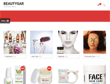 Tablet Screenshot of beautysar.com